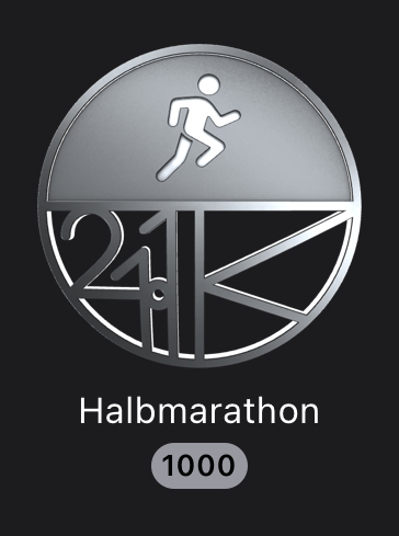 1000 Halbmarathons